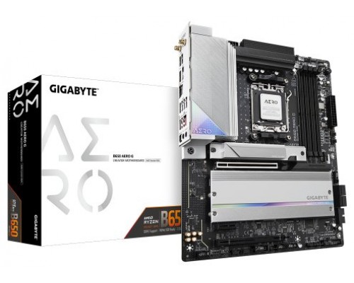 Gigabyte B650 AERO G placa base AMD B650 Zócalo AM5 ATX (Espera 4 dias)